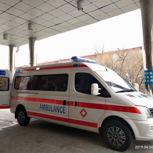 六枝特救护车出租服务案例2